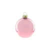 Pallina Sfera Di Vetro Liscia 150Mm Rosa Per Albero Di Natale 1Pz