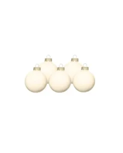 Pallina Sfera Di Vetro Liscia 150Mm Champagne Per Albero Di Natale 1Pz