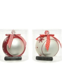Pallina Sfera In Vetro Da 10 Cm Personalizabile Con Pennarello Incluso