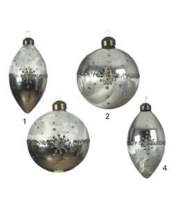 Pallina Sfera In Vetro In 4 Versioni Disponibili