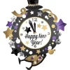 Palloncino Mylar Orologio Happy New Years 76X88Cm