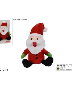 Peluche Babbo Natale Ripetitutto 20Cm