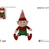 Peluche Natalizio Elfo Ripetetutto 27 Cm