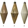 Pendenti Di Vetro Decorati 3 Colori 80Mm 2Pz