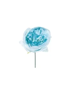 Pick Peonia O11Cm H19Cm Blu Per Decorazioni Di Natale