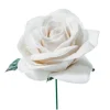 Pick Rosino Deluxe Velvet 16Cm Bianco Per Decorazioni Natalizie