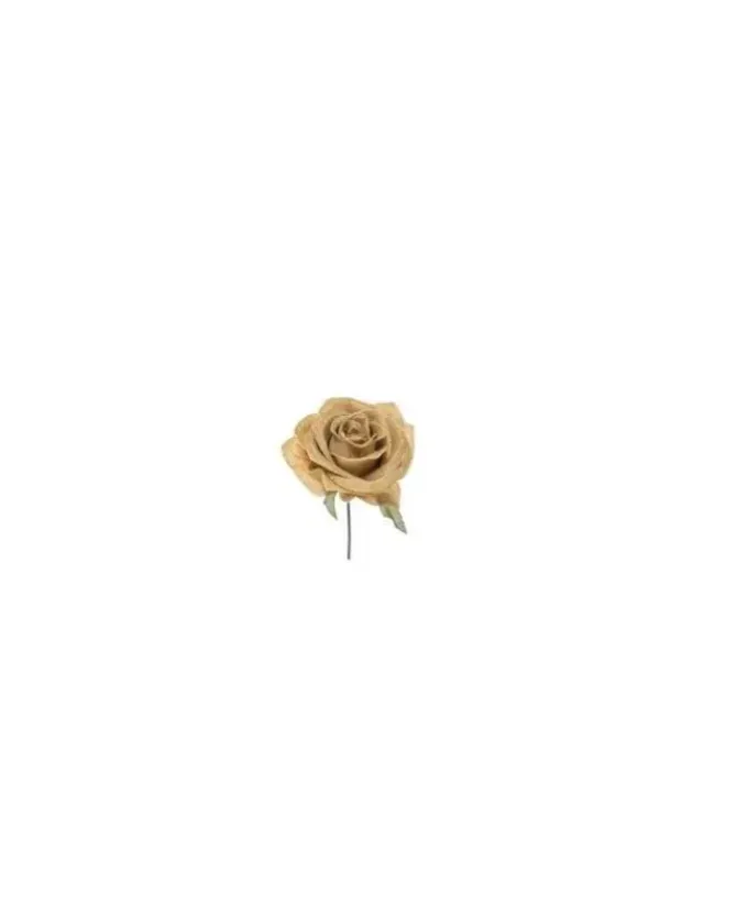 Pick Rosino Glamour 10Cm Oro Per Decorazioni Di Natale