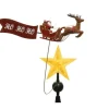 Puntale Per Albero Di Natale Con Renna In Movimento