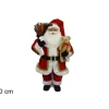 Pupazzo Di Babbo Natale Con Orsacchiotto Da 90 Cm