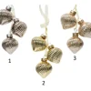 1Pz Addobbo Appendino Cipolla 3 Colori O3,5Cm Per Albero Di Natale