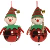 1Pz Addobbo Appendino Elfo Con Sonaglio 11Cm O6Cm