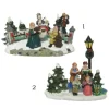 1Pz Figure Personaggi Per Villaggi E Giostrine Natalizie