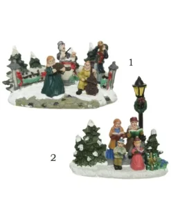 1Pz Figure Personaggi Per Villaggi E Giostrine Natalizie