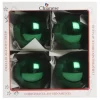 1Pz Pallina Di Vetro Tinta Unita Verde Lucido 100Mm