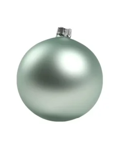 1Pz Pallina Di Vetro Tinta Unita Tiffany Opaco 80Mm