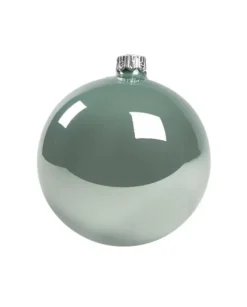 1Pz Pallina Di Vetro Tinta Unita Tiffany Lucido 80Mm