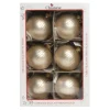 1Pz Pallina Sfera Di Vetro Decorata A Mano 80Mm Per Albero Di Natale