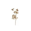 Ramo Bacche 35Cm Oro Per Decorazioni Di Natale