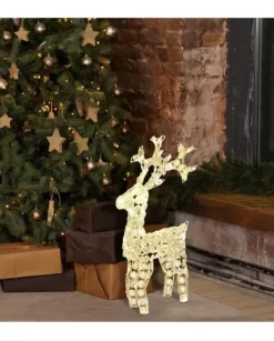Renna Di Cristalli Acrilico 100 Led 4M+H70Cm