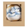 Sfera Di Vetro Decorata A Mano 150Mm Per Albero Di Natale