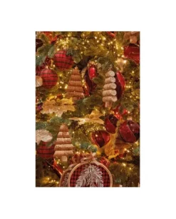 Sfera Pallina Ornamento Vortice Di Vetro Glitter 3Ass