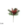 Spillone 20Cm Bacche Innevvate Con Pigne