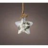 Stella Luminosa Con Micro Led 20 Cm