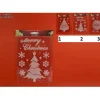 Sticker Natalizio Marry Christmas 29X40Cm 1Pz
