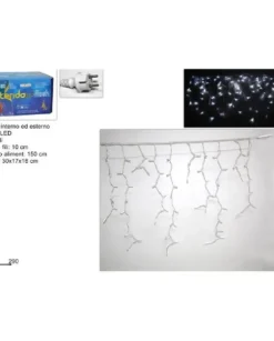 Tenda Led Flash Bianco Freddo180L Pr-180