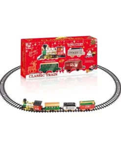 Trenino Natalizio A Batteria 470 Cm Con Led