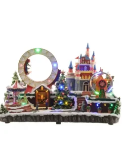 Villaggio Giostrina Lunapark Led Lun.25Cm X Lar.50Cm X Alt.33Cm Multi