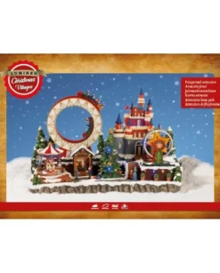Villaggio Giostrina Lunapark Led Lun.25Cm X Lar.50Cm X Alt.33Cm Multi