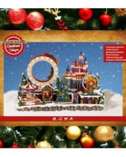 Villaggio Giostrina Lunapark Led Lun.25Cm X Lar.50Cm X Alt.33Cm Multi